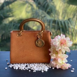 Lady Dior Caramel Trotter